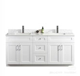 72'' SOILD WOOD VANITY WITH TOP